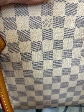 Limited edition 2015 Louis Vuitton Damier Azur Calvi